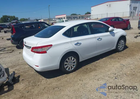 2015 Nissan Sentra S from USA, damaged, VIN 3N1AB7APXFY368285
